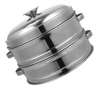 VALICLUD Panier à Vapeur Inox avec Poignées Résistant Haute Température Accessoire Marmite Vapeur pour Cuisson Saine et Préservés