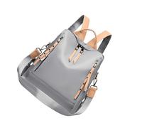 VALICLUD Paquet à Dos Décontracté Grosse Capacité en Tissu Oxford Gris Foncé Bandoulière Amovible pour Femme Usage Voyage Quotidien 35l Léger et Polyvalent