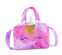 VALICLUD Paquet Bandoulière Licorne en Peluche Paquet à Main Cartoon pour Paquet Décoratif à Bandoulière