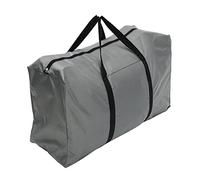 VALICLUD Paquet De Rangement en Tissu Oxford 100l Renforcé Gris Paquet De Déménagement Solide Pochette De Rangement pour Vêtements Pratique Portable pour Organisation Maison Et Voyage