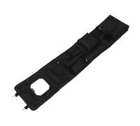 VALICLUD Paquet de Rangement Mural Noir 28X132 CM avec Poches Multiples Organisateur Latéral Suspendu pour Casier Scolaire et Vestiaire Étagère de Rangement Pratique pour Étudiants et