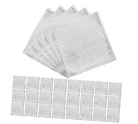 VALICLUD Paquet Isothermes pour Aliments Résistants en Aluminium Lot de 50 Paquet Légers Et Portables pour Usage Quotidien Et Excursions en Plein Air 20 x 20 Cm