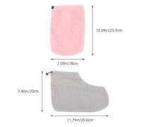 VALICLUD Paraffin Wax Therapy Booties And Mitts Set With Elastic Bands For Hand And Foot Care Reusable Skin Repair Treatment For Dry Damaged Skin