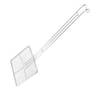 VALICLUD Passoire à Huile Acier Inoxydable Écumoire Carrée à Mailles Fines pour Cuisine Filtre Graisse Friteuse Réutilisable Outil Cuisine pour Friture et Cuisson