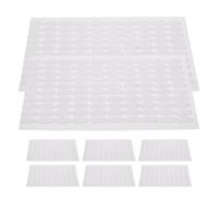 VALICLUD Pastilles Adhésives Double Face Transparentes Repositionnables, 800 Pièces, Fixation sans Trace pour Objets, Décorations Murales et Photos, Adhérence Optimale pour Usage Muséal