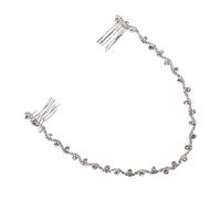 VALICLUD Peigne à Cheveux De Mariée Chaîne Décoration Pour Cheveux Avec Accessoire Coiffure Pour Femme