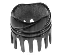 VALICLUD Peigne À Cheveux En Corne De Bœuf Brosse À Cheveux De Masseur De Cheveux Gommage Du Cuir Chevelu Outil De Massage Du Cuir Chevelu Peigne De Massage Antipelliculaire Peigne