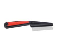 VALICLUD peigne à dents fines petit peigne adultes style antipelliculaire pinceau lisseur boucleur s pour femmes à cheveux en métal Acier inoxydable rouge