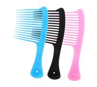VALICLUD Peigne À Dents Larges Pour Coupe De Cheveux Outil De Coiffure Dent Pour Cheveux Bouclés Démêlés Et Façonnés