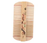 VALICLUD Peigne à Dents Ultra Fines Bambou Pour Animaux Élimination Des Poux Et Lentes Adapté Aux Poils Épais Soin Naturel Du Chevelu Outil De Toilettage Démêlant Robuste