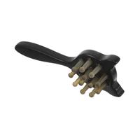 VALICLUD Peigne Chat Anti-mue Brosse Lissante Peigne de Massage Méridien Portable Outil de Massage pour Chats Brosse Démêlante Plate