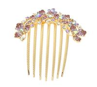 VALICLUD Peigne Cheveux Décoratif Pour Femme Mariée Accessoire Coiffure Peigne Latéral Simple Mignon