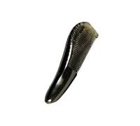 VALICLUD Peigne Corne De Buffle Véritable Anti-statique Peigne Massage Chevelu Avec Dents Lisses Outil Coiffant Naturel Pour Soins Capillaires Manche Épais Confortable Noir