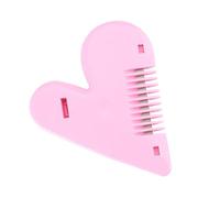 VALICLUD Peigne Coupe-frange Double Pour Cheveux Femmes Portable Réparation Cheveux Rose