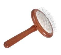 VALICLUD Peigne de Massage en Bois pour Chien, Brosse à Dents Fines, Réduit la Perte de Poils, Polyvalent Toilettage Mue des Animaux de Compagnie