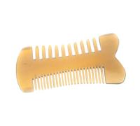 VALICLUD Peigne double face peigne large dent anti cuir chevelu bien brosse de massage peignes en corne pour femmes peigne en corne peigne de poche vintage planche à raser cornes Vert olive
