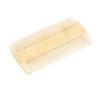 VALICLUD Peigne en Corne Naturelle Antistatique Peigne de Massage Double Face pour Cheveux Démêlage et Soins du Cuir Chevelu Usage Domestique et Voyage