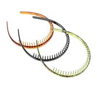 VALICLUD Peigne en Plastique Dents Antidérapantes Lot de 3 Serrage-têtes Fixation Solide Accessoires Cheveux Mode pour Usage Quotidien