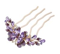 VALICLUD Peigne Latéral pour Cheveux avec Accessoire et Solide pour Coiffure de Mariage Épingle Dents Clip Décoratif et Mariées