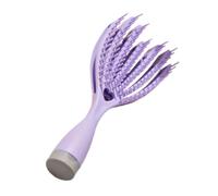 VALICLUD Peigne Moelleux De Massage Humide Bouclé Brosse à Cheveux Démêlant Démêler Les Cheveux Cuir Chevelu Petit Brosse à Lissage Des Cheveux Violet Matériaux Élastomères Thermoplastiques