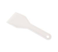 VALICLUD Pelle à Déneiger en Plastique Blanc Trou Suspendre, Grattoir Givre Rond pour Dégivrer Réfrigérateur et Congélateur sans Rayer