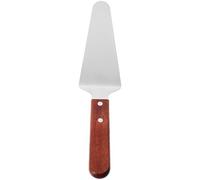 VALICLUD Pelle à Pizza Triangulaire Acier Inoxydable avec Manche Bois Spatule Multifonctionnelle pour Gâteau Cuisson et Service Ustensile de Cuisine pour Pizza Pâtisserie et Tarte