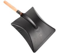 VALICLUD Pelle à Terre de Jardin Petite et Légère Manche en Bois Pelle Plate en Fer pour Jardinage Domestique Outil de Nettoyage Multi-Usages pour Creuser et Déplacer la Terre