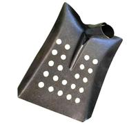 VALICLUD Pelle Plate Multi-Usage en Métal pour Nettoyage Agricole et Jardin Petite Pelle de Nettoyage des Murs et Déjections Outil Pratique pour Entretien D’Élevage et Septiques