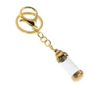 VALICLUD Pendentif Bouteille En Cristal Porte-Clés Bouteille D'Huile Essentielle Porte-Clés Bouteille Porte-Clés Utiles Porte-Clés Bouteille De Parfum Porte-Clés Bouteilles