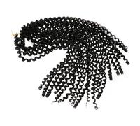 VALICLUD Perruque Afro Bouclée Chic Accessoire De Cheveux Pour Femmes Noires Synthétique Longueurs Et Textures Naturelles Sans Odeur