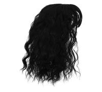 VALICLUD Perruque Avec Frange Bouclée Et Ample Pour Femme Postiche Synthétique Naturelle Et Moelleuse Pour Usage Quotidien Ou Occasions Spéciales