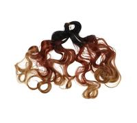 VALICLUD Perruque Bouclée Pour Femme Cheveux Tressés Extension De Perruque Longue Tressée