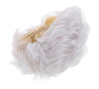 VALICLUD Perruque Courte Grise Pour Femme Âgée Accessoire De Performance Cheveux Synthétiques Perruque De Costume Pour Adulte