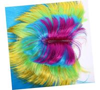 VALICLUD Perruque De Fête Punk Perruque Crête De Coq Accessoire De Mascarade Pour Hommes
