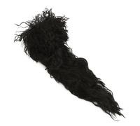 VALICLUD Perruque Longue Noire Style Punk Années Pour Halloween Costume Cosplay Ajustable Et Résistant Chaleur