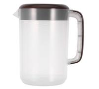 VALICLUD Pichet à Eau Grand Format avec Couvercle Pichet Transparent avec Échelle Graduée Résistant Aux Chocs pour Jus Thé Glacé et Boissons Fraîches