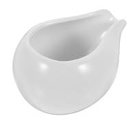 VALICLUD Pichet à Lait Céramique Vintage Petite Cruche à Café pour Latte Art avec Bec Verseur Créatif et Poignée Confortable pour Bar à Café et Décoration de Table