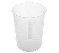 VALICLUD Pichet Doseur en Plastique, Pichet Mélangeur Gradué 5000ml Pp, Mesureur D'huile Haute Précision, pour Réparation Automobile et Usinage Mécanique