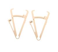 VALICLUD Pied à Coulisse Portatif 2Pcs Étrier de Mesure de Pli Appareil de Mesure Graisse pour Santé Analyseur de Graisse pour Hommes et Femmes