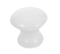 VALICLUD Pierre De Massage En Jade Tête De Champignon Blanche, Masseur Portatif, Améliore Circulation Sanguine, Réduit Douleurs, Pour Visage Et Corps, Outil De Massage Compact