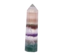VALICLUD Piliers Cristal de Fluorite Colorée Décoration Naturelle pour Maison et Bureau