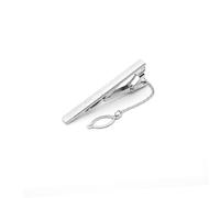 VALICLUD Pince à Cravate Métal avec Agrafe et Clip pour Homme Design Simple et Élégant pour Chemise Affaires