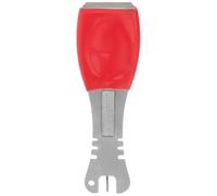 VALICLUD Pince à Ligne de Pêche en Acier Inoxydable, Coupe et Extraction | Usage Mer et Eau Douce, Design Ergonomique, Couleur Rouge, pour Pêcheurs Débutants, Outil Polyvalent