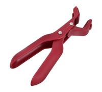 VALICLUD Pince Anti-brûlure Rouge pour Bols et Plats Chauds, Pince Cuisine Antidérapante Résistante la Chaleur, Multi-usages pour Cuisson, Lève-assiette et Protection Mains, Accessoire