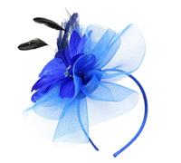 VALICLUD Pince Cheveux Élégante En Tulle Avec Plumes Et Barrettes Fines Accessoires Pour Coiffure De Soirée Et Fête