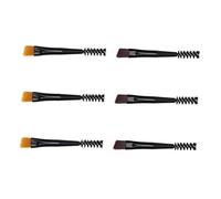 VALICLUD Pinceau à Sourcils Double Tête Portable 6Pcs Brosse à Sourcils Pratique Outil de Maquillage pour Usage Peigne de Beauté à Emporter