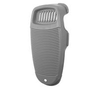 VALICLUD Planche à Laver Rectangulaire Antidérapante en Plastique Épais, Mini Format Gris, Accessoire de Lessive pour Textiles Délicats, Nettoyage Manuel à Domicile