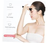 VALICLUD Plaque de Massage Gua Sha Corne de Buffle Portable pour Visage Cou et Dos Cervical Outil de Grattage pour Épuration de Peau et Stimulation des Pores Pratique pour Maison et Voyage
