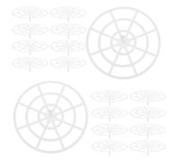 VALICLUD Plaque de Pressage pour Bocaux de Fermentation en Plastique Diamètre 55 CM Lot de 20 Pièces Tamis à Maille Fine pour Fermentation de Légumes et Conserves Maison