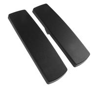 VALICLUD Plastique Accoudoir de Chaise de Bureau Design Profilé, Noir | Confortable, Facile à Installer Retirer, Soutien de Posture pour Bureau et Gaming
